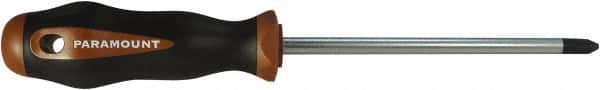 Paramount - #3, 11" OAL, Standard Phillips Screwdriver - 6" Blade Length, Round Shank, Acetate Handle - Americas Industrial Supply
