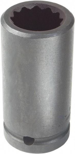 Proto - 3/4" Drive 33mm Deep Impact Socket - 12 Points, 3-1/2" OAL - Americas Industrial Supply