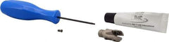 Iscar - 1/2" Cut Diam, 0.44" Max Depth of Cut, 1.1" OAL, Indexable Ball Nose End Mill - 0.78" Head Length, T08 Modular Connection, BCM-MM Toolholder, BCR... Insert - Americas Industrial Supply