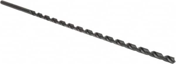 Value Collection - 7/16" 118° 2-Flute High Speed Steel Extra Length Drill Bit - Americas Industrial Supply