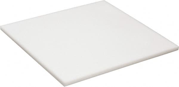 Made in USA - 1/4" Thick x 24" Wide x 2' Long, Acetal Sheet - Natural - Americas Industrial Supply