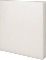 Made in USA - 2' x 6" x 3/4" Natural (Color) Acetal Rectangular Bar - Americas Industrial Supply