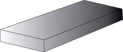 Made in USA - 3/4" Thick x 12" Wide x 1' Long, Polyurethane Sheet - Natural, 80A Hardness, ±0.025 Tolerance - Americas Industrial Supply