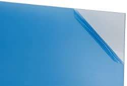 Made in USA - 1/4" Thick x 24" Wide x 4' Long, Acrylic Sheet - Clear - Americas Industrial Supply