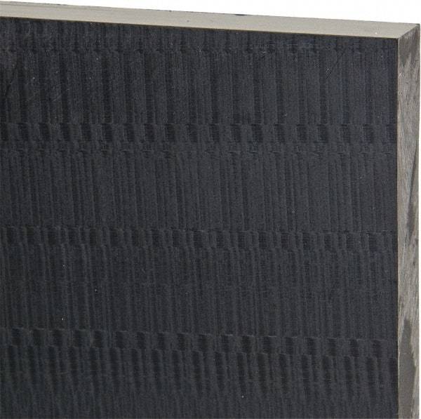 Made in USA - 3/4" Thick x 12" Wide x 1' Long, Noryl (PPO) Sheet - Black - Americas Industrial Supply