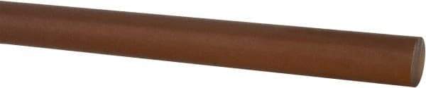 Made in USA - 4' Long, 3/4" Diam, Polyetherimide (PEI) Plastic Rod - Natural (Color) - Americas Industrial Supply
