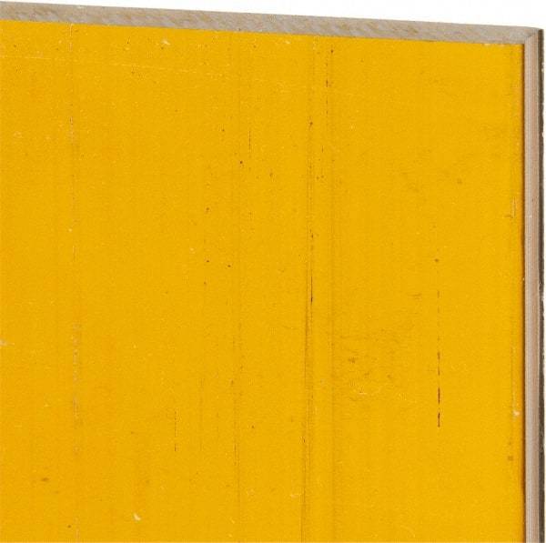 Made in USA - 1/4" Thick x 12" Wide x 1' Long, Polyetherimide (PEI) Sheet - Natural - Americas Industrial Supply