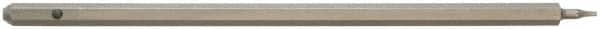 Paramount - 5mm Drive T5 Torx Screwdriver Bit - 5-1/2" OAL - Americas Industrial Supply