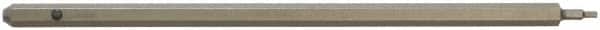 Paramount - 1.5mm Hex Screwdriver Blade - 5mm Drive, 5-1/2" OAL - Americas Industrial Supply