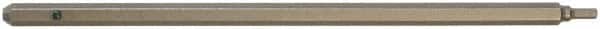 Paramount - 3/32" Hex Screwdriver Blade - 5mm Drive, 5-1/2" OAL - Americas Industrial Supply