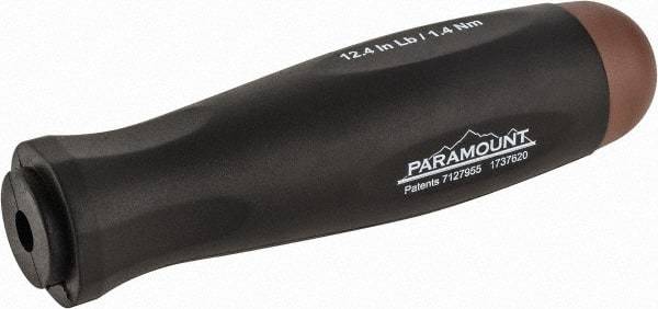 Paramount - 1 Piece, 1.4 Max N/m, Preset Torque Limiting Screwdriver - 0.1969" Drive - Americas Industrial Supply
