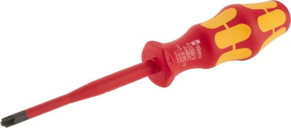 Wera - #2, 8-1/2" OAL, Insulated Phillips Screwdriver - Americas Industrial Supply