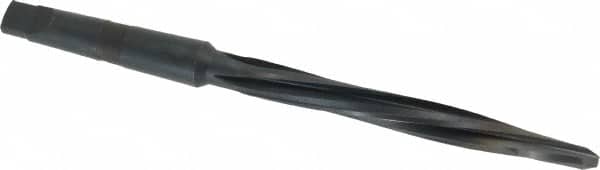 Cleveland - 9/16" Reamer Diam, 3/8" Small End Diam, 2MT Morse Taper Shank, 5-1/8" Flute, Bridge Reamer - Americas Industrial Supply