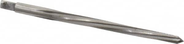 Cleveland - #2/0 Pin, 0.1462" Diam, 0.1137" Small End, 5/32" Diam Straight Shank, 1-9/16" Flute, Taper Pin Reamer - Americas Industrial Supply