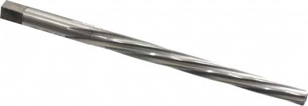 Cleveland - #3 Pin, 0.2294" Diam, 0.1813" Small End, 15/64" Diam Straight Shank, 2-5/16" Flute, Taper Pin Reamer - Americas Industrial Supply
