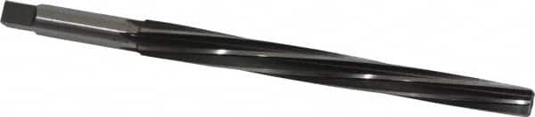Cleveland - #8 Pin, 0.505" Diam, 0.3971" Small End, 7/16" Diam Straight Shank, 5-3/16" Flute, Taper Pin Reamer - Americas Industrial Supply