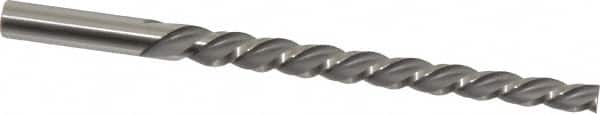 Cleveland - #4 Pin, 0.2604" Diam, 0.2071" Small End, 17/64" Diam Straight Shank, 2-9/16" Flute, Taper Pin Reamer - Americas Industrial Supply