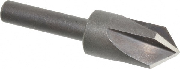 Cleveland - 1/2" Head Diam, 3/8" Shank Diam, 4 Flute 90° High Speed Steel Countersink - Americas Industrial Supply