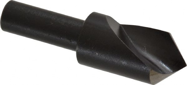 Cleveland - 5/8" Head Diam, 3/8" Shank Diam, 1 Flute 90° High Speed Steel Countersink - Americas Industrial Supply
