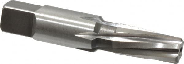 Cleveland - 1/8" Pipe, 0.362" Diam, 0.316" Small End Diam, Straight Shank, 19.05mm Flute, Taper Pipe Reamer - Americas Industrial Supply