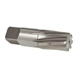 Cleveland - 3/4" Pipe, 0.962" Diam, 7/8" Small End Diam, Straight Shank, 1-3/8" Flute, Taper Pipe Reamer - Americas Industrial Supply