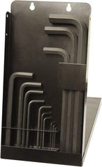 Bondhus - 13 Piece L-Key Ball End Hex Key Set - Hex Range 1.27 to 17mm, Protanium High Torque Steel - Americas Industrial Supply