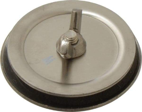 Cooper B-Line - 1" Conduit, 4X NEMA Rated, Electrical Enclosure Stainless Steel Hole Seal - UL Listed, Includes Oil-Resistant Gasket, Plated Stud & Wing Nut - Americas Industrial Supply