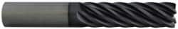 Accupro - 7/8", 1-3/4" LOC, 7/8" Shank Diam, 4" OAL, 3 Flute, Solid Carbide Square End Mill - Americas Industrial Supply