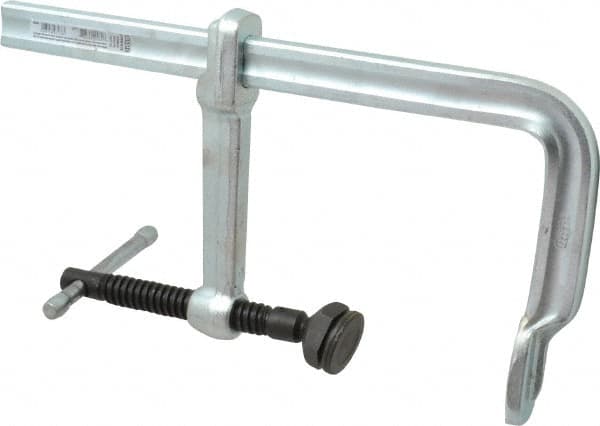 Bessey - 5-1/2" Deep Throat, 9" Max Capacity, Standard Sliding Arm Clamp - 2,660 Lb Clamping Pressure, 0.775" Spindle Diam - Americas Industrial Supply