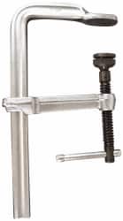 Bessey - 4-3/4" Deep Throat, 12" Max Capacity, Standard Sliding Arm Clamp - 1,880 Lb Clamping Pressure, 0.7" Spindle Diam - Americas Industrial Supply