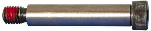 Value Collection - 1/2" Shoulder Diam x 2-1/4" Shoulder Length, 3/8-16 UNC, Hex Socket Shoulder Screw - 4140 Alloy Steel with Nylon Locking Patch, 5/16" Head Height x 3/4" Head Diam - Americas Industrial Supply