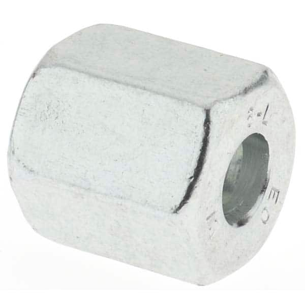 Parker - Metal Flareless Bite Type Tube Fittings Outside Diameter (mm): 6 Fitting Type: Nuts - Americas Industrial Supply