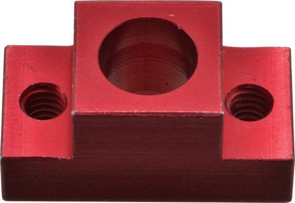 De-Sta-Co - 0.37 to 3/4" High, 1/4-20 Port, Aluminum, Blank, Swing Clamp Arm - 1-1/2" OAL to 3/4" Overall Width - Americas Industrial Supply