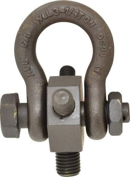 American Drill Bushing - 1/2-13 Thread Size Universal Lift Ring - 3/4 Inch Thread Length, 4-3/8 Inch Ring Height - Americas Industrial Supply