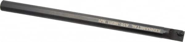 Kennametal - 20.32mm Min Bore Diam, 10" OAL, 5/8" Shank Diam, A-NE Indexable Boring Bar - N. Insert, Clamp Holding Method - Americas Industrial Supply