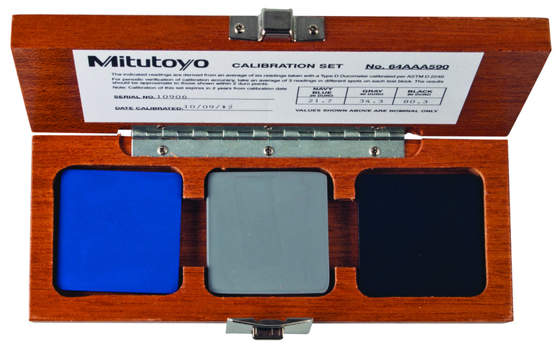 DUROMETER TEST BLOCK SET(D) - Americas Industrial Supply