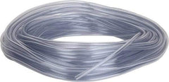 Parker - 3/16" ID x 5/16" OD, 1/16" Wall Thickness, 100' Long, Vinyl Tube - Clear, 55 Max psi, -40 to 150°F - Americas Industrial Supply