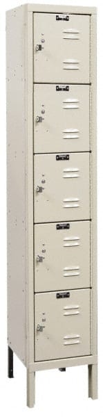 Hallowell - 5 Door, 5 Tier, Premium Box Lockers - Americas Industrial Supply