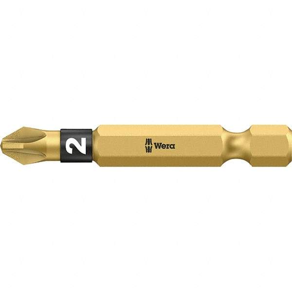 Wera - #3 Pozidriv Screwdriver Bit - 2" OAL - Americas Industrial Supply