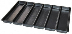 Kennedy - Tool Box Durable ABS Plastic Organizer - 23" Wide x 16-1/2" Deep x 2" High, Black, For 27" Wide Roller Cabinets - Americas Industrial Supply