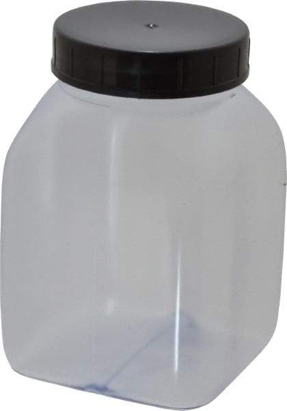 Dynalon Labware - 300 mL Wide-Mouth Bottle - PVC, Clear, 3.74" High x 1.65" Diam, 1.65" Cap - Americas Industrial Supply