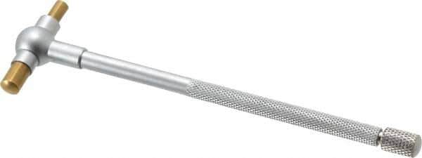 SPI - 3/4 to 1-1/4 Inch, 4.4 Inch Overall Length, Telescoping Gage - 4 Inch Long Handle, Hardened Tool Steel, Satin Chrome Finish and TiN Coated Working Faces - Americas Industrial Supply