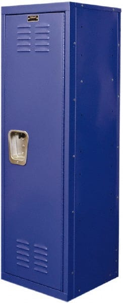 Hallowell - 1 Door, 1 Tier, Kid & Teen Lockers - Americas Industrial Supply