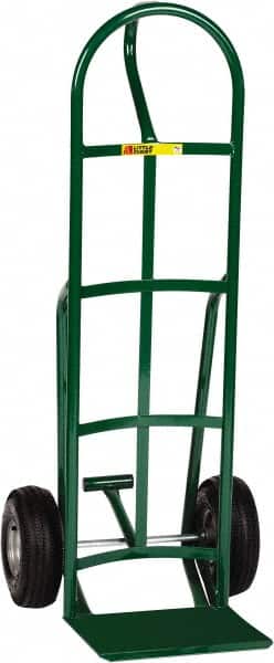 Little Giant - 800 Lb Capacity 49" OAH Hand Truck - 12 x 14" Base Plate, Loop Handle, Steel, Pneumatic Wheels - Americas Industrial Supply