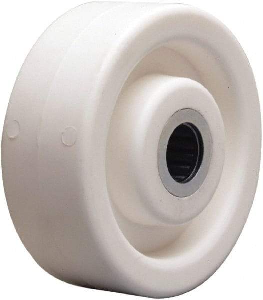 Hamilton - 4 Inch Diameter x 1-1/2 Inch Wide, Polyolefin Caster Wheel - 400 Lb. Capacity, 1-5/8 Inch Hub Length, 5/8 Inch Axle Diameter, Straight Roller Bearing - Americas Industrial Supply
