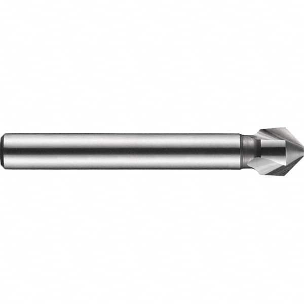 DORMER - 6mm Shank Diam, 3 Flute 90° Solid Carbide Countersink - Americas Industrial Supply