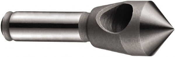 DORMER - 35mm Head Diam, 15mm Shank Diam, 1 Flute 90° Cobalt Countersink - Americas Industrial Supply