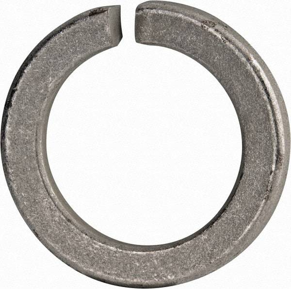 Value Collection - 2", 2.008" ID, 0.422" Thick Split Lock Washer - Grade 8 Spring Steel, Zinc-Plated Finish, 2.008" Min ID, 2.039" Max ID, 2.936" Max OD - Americas Industrial Supply