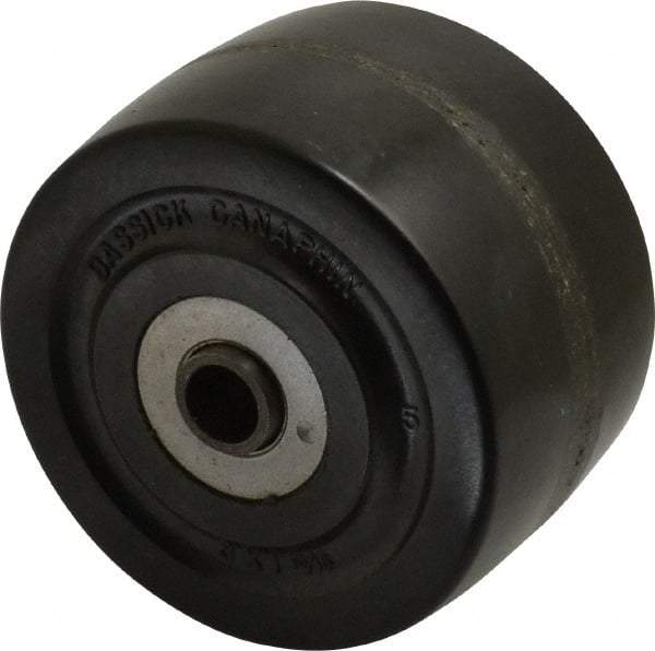 Albion - 3 Inch Diameter x 1-13/16 Inch Wide, Phenolic Caster Wheel - 500 Lb. Capacity, 1-15/16 Inch Hub Length, 3/8 Inch Axle Diameter, Roller Bearing - Americas Industrial Supply