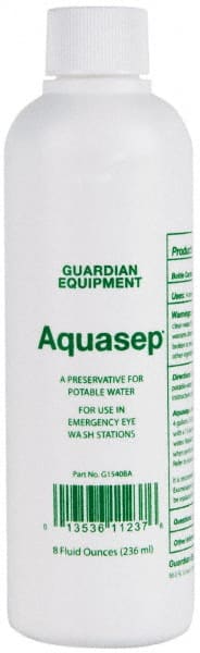 Guardian - Portable Eye Wash Station Accessories Type: Water Preservative Bottle Station Compatibility: Portable Eyewash Stations - Americas Industrial Supply